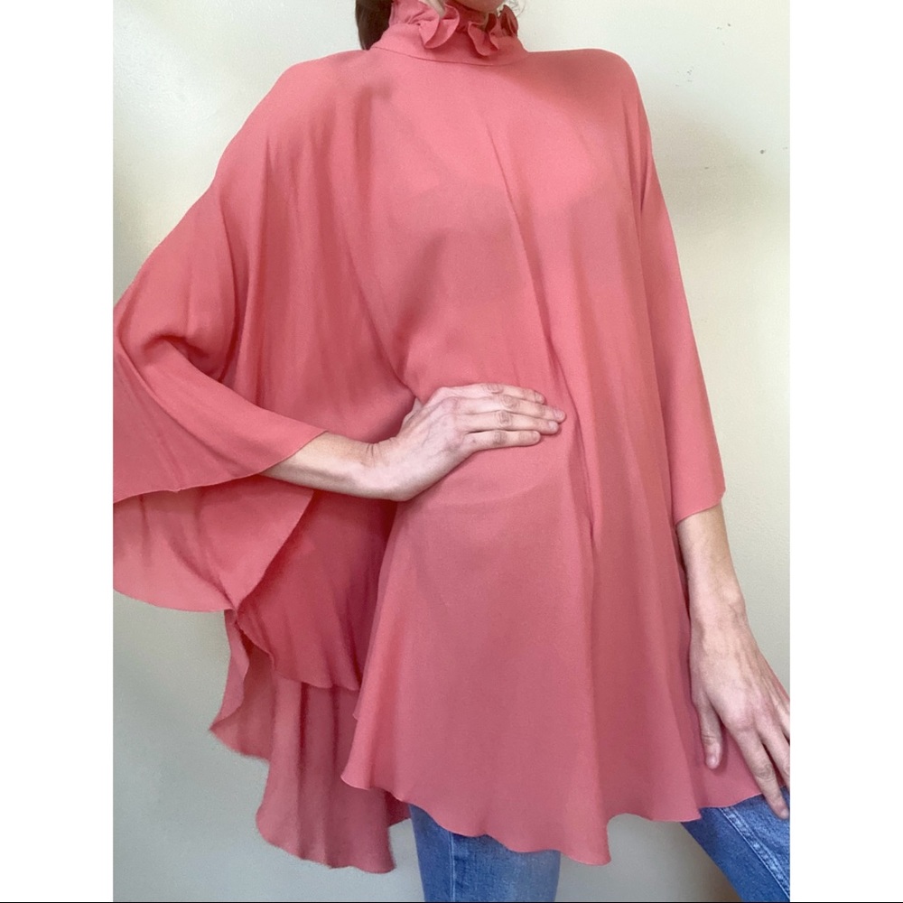 GIAMBATTISTA VALLI Kimono Sleeve Blouse large - Picture 3 of 16